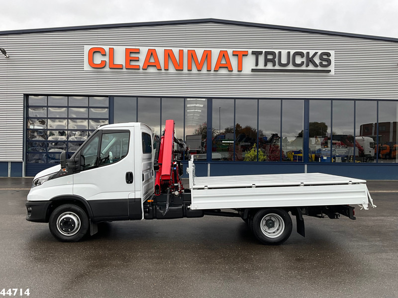 Iveco Daily 72C18 HMF laadkraan 3,4 Tonmeter laadkraan + Meiller 3-zijdige kipper New & Unused!! - Truk jungkit, Truk derek: gambar 5 Iveco Daily 72C18 HMF laadkraan 3,4 Tonmeter laadkraan + Meiller 3-zijdige kipper New & Unused!! - Truk jungkit, Truk derek: gambar 5