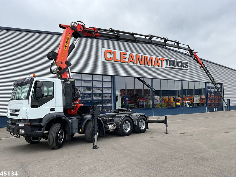 Iveco Stralis AD410T44 8x4 Palfinger 44 Tonmeter laadkraan + Fly-Jib Just 222.398 km! - Truk derek: gambar 3 Iveco Stralis AD410T44 8x4 Palfinger 44 Tonmeter laadkraan + Fly-Jib Just 222.398 km! - Truk derek: gambar 3