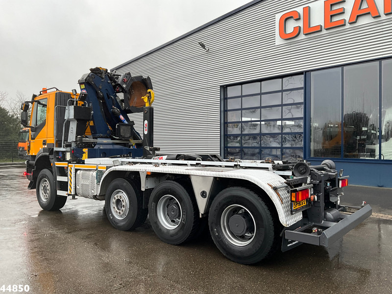 Iveco Trakker AD380T41W 8x6 Euro 6 HMF 19 Tonmeter Z-kraan - Hook lift, Truk derek: gambar 2 Iveco Trakker AD380T41W 8x6 Euro 6 HMF 19 Tonmeter Z-kraan - Hook lift, Truk derek: gambar 2