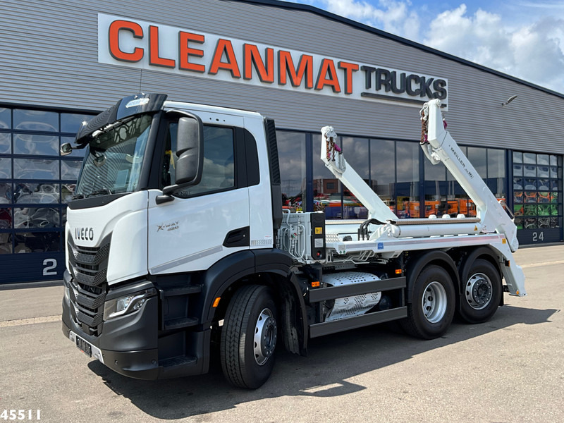 Iveco X-WAY AD280X42Y Retarder Meiller 16 ton portaalarmsysteem NEW & UNUSED! - Truk skip loader: gambar 1 Iveco X-WAY AD280X42Y Retarder Meiller 16 ton portaalarmsysteem NEW & UNUSED! - Truk skip loader: gambar 1