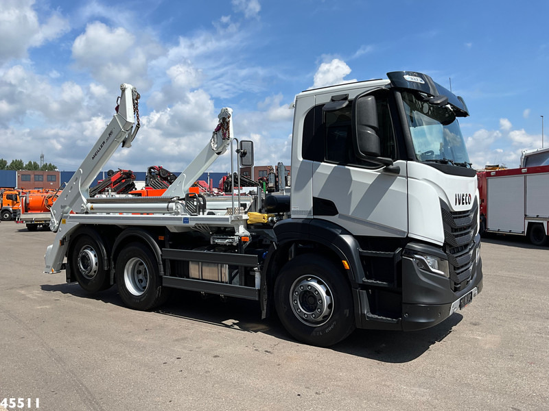 Iveco X-WAY AD280X42Y Retarder Meiller 16 ton portaalarmsysteem NEW & UNUSED! - Truk skip loader: gambar 3 Iveco X-WAY AD280X42Y Retarder Meiller 16 ton portaalarmsysteem NEW & UNUSED! - Truk skip loader: gambar 3