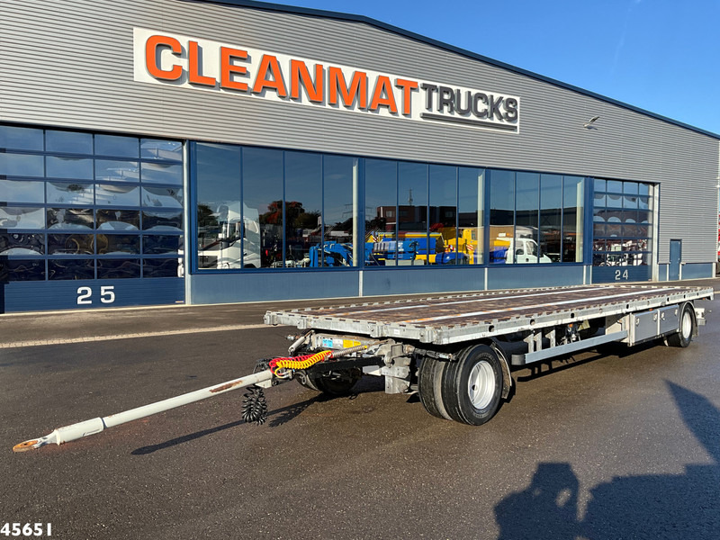 Jumbo 2-assige aanhangwagen - Trailer flatbed: gambar 1 Jumbo 2-assige aanhangwagen - Trailer flatbed: gambar 1