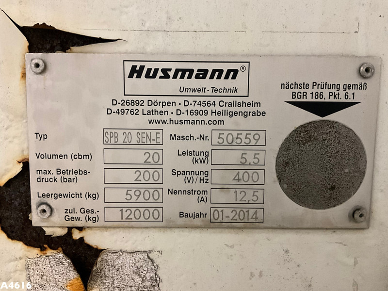 Wadah kontainer KTK-Husmann 20m³ perscontainer: gambar 10