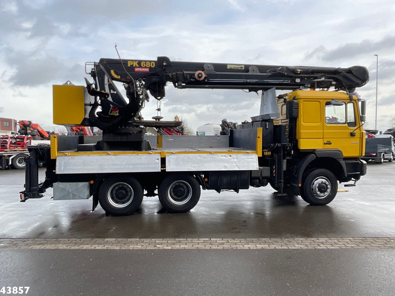MAN F2000 6x6 Full Steel Manual Palfinger 68 Meter Dachdecker kran Just 54.133 km! - Truk derek: gambar 5 MAN F2000 6x6 Full Steel Manual Palfinger 68 Meter Dachdecker kran Just 54.133 km! - Truk derek: gambar 5