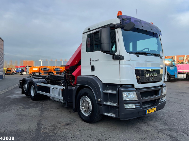 MAN TGS 26.320 HMF 20 Tonmeter laadkraan - Truk pembawa sistem kabel, Truk derek: gambar 5 MAN TGS 26.320 HMF 20 Tonmeter laadkraan - Truk pembawa sistem kabel, Truk derek: gambar 5
