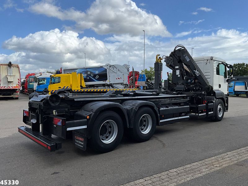 MAN TGS 26.360 6x4 Hiab 12 Tonmeter laadkraan - Hook lift, Truk derek: gambar 5 MAN TGS 26.360 6x4 Hiab 12 Tonmeter laadkraan - Hook lift, Truk derek: gambar 5