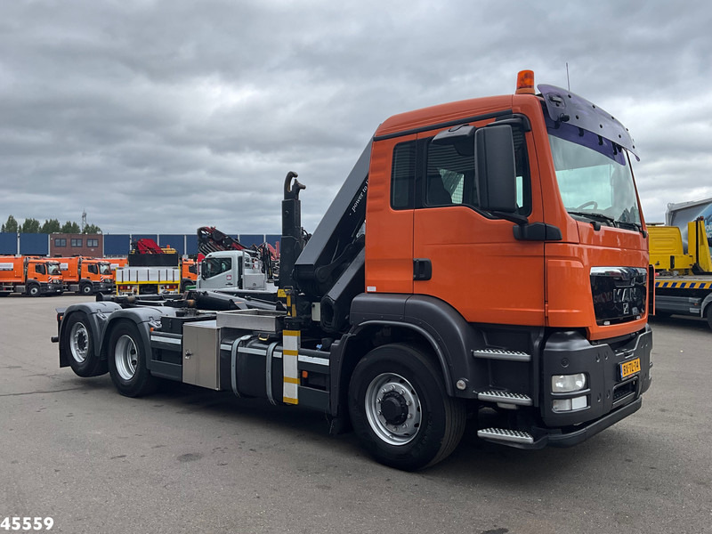 MAN TGS 26.360 Euro 5 6x2 HMF 15 Tonmeter laadkraan - Hook lift, Truk derek: gambar 5 MAN TGS 26.360 Euro 5 6x2 HMF 15 Tonmeter laadkraan - Hook lift, Truk derek: gambar 5