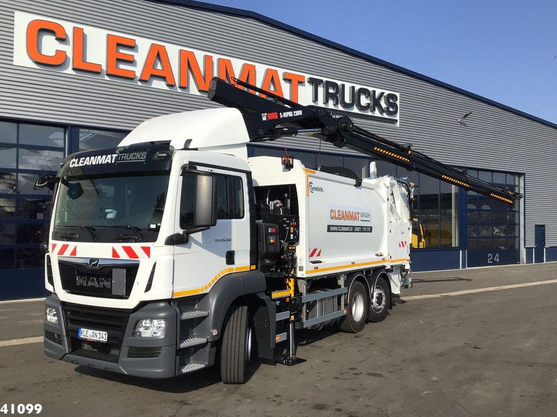 MAN TGS 26.360 Hiab 23 ton/meter laadkraan - Truk sampah: gambar 1 MAN TGS 26.360 Hiab 23 ton/meter laadkraan - Truk sampah: gambar 1