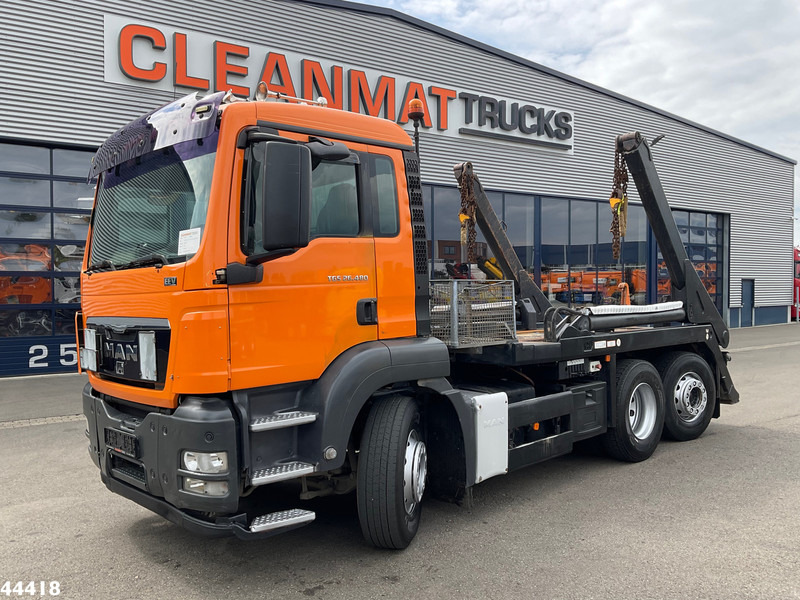 MAN TGS 26.480 Euro 5 VDL 18 Ton portaalarmsysteem - Truk skip loader: gambar 1 MAN TGS 26.480 Euro 5 VDL 18 Ton portaalarmsysteem - Truk skip loader: gambar 1