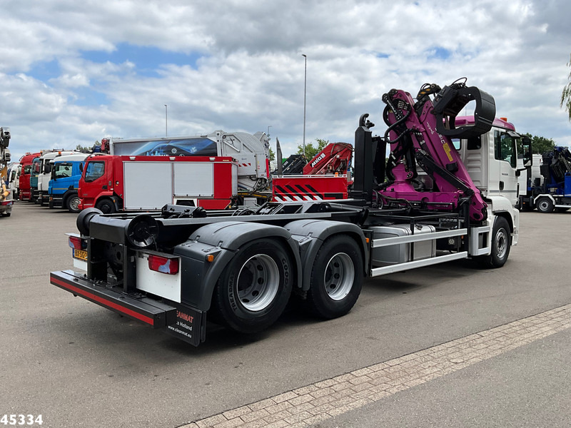 MAN TGS 28.320 Palfinger 15 Tonmeter Z-kraan Just 105.229 km! - Hook lift, Truk derek: gambar 4 MAN TGS 28.320 Palfinger 15 Tonmeter Z-kraan Just 105.229 km! - Hook lift, Truk derek: gambar 4