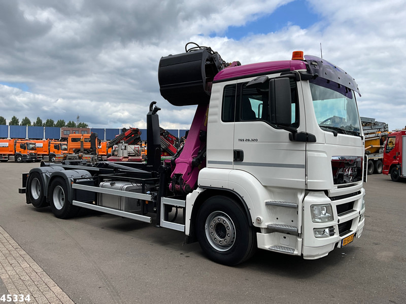 MAN TGS 28.320 Palfinger 15 Tonmeter Z-kraan Just 105.229 km! - Hook lift, Truk derek: gambar 3 MAN TGS 28.320 Palfinger 15 Tonmeter Z-kraan Just 105.229 km! - Hook lift, Truk derek: gambar 3
