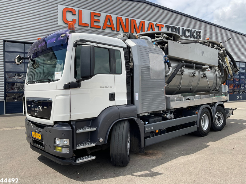 MAN TGS 28.440 FFG Flensburger 12,5m³ Saug/Spul combi Waterrecycling - Truk vakum: gambar 2 MAN TGS 28.440 FFG Flensburger 12,5m³ Saug/Spul combi Waterrecycling - Truk vakum: gambar 2