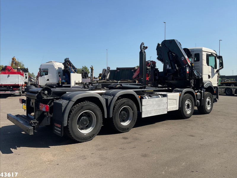 MAN TGS 32.470 8x4 Euro 6 Hiab 22 Tonmeter laadkraan Just 68.765 Km! - Truk derek: gambar 4 MAN TGS 32.470 8x4 Euro 6 Hiab 22 Tonmeter laadkraan Just 68.765 Km! - Truk derek: gambar 4