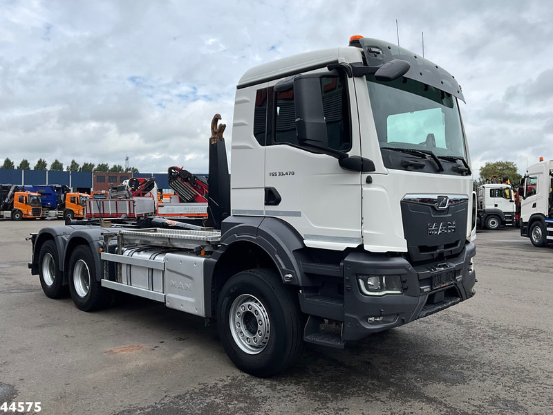 MAN TGS 33.470 6x4 Euro 6 Full Steel AJK 20 Ton haakarmsysteem - Hook lift: gambar 3 MAN TGS 33.470 6x4 Euro 6 Full Steel AJK 20 Ton haakarmsysteem - Hook lift: gambar 3