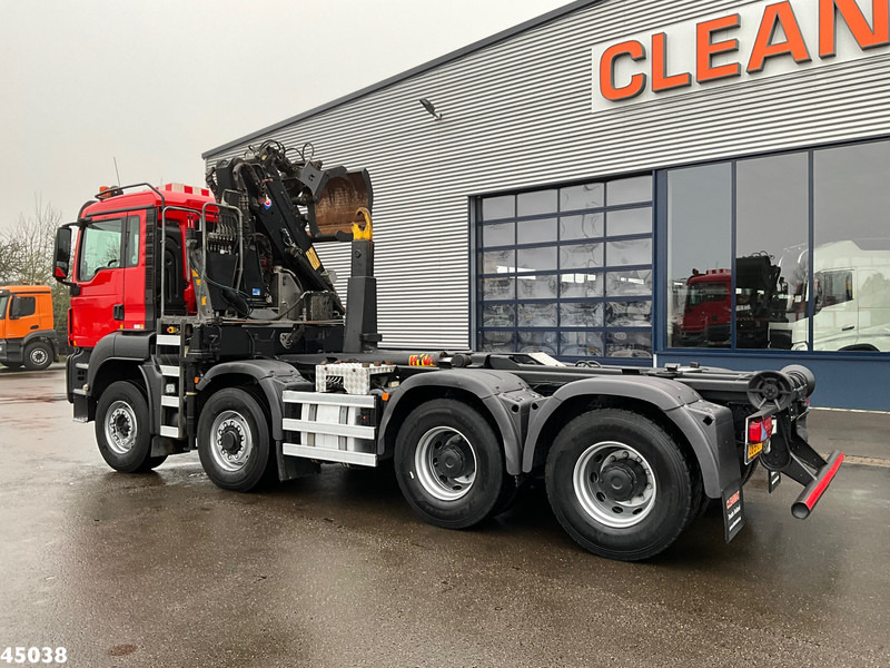 MAN TGS 35.400 8x4 Euro 6 HMF 16 Tonmeter Z-kraan - Hook lift, Truk derek: gambar 5 MAN TGS 35.400 8x4 Euro 6 HMF 16 Tonmeter Z-kraan - Hook lift, Truk derek: gambar 5