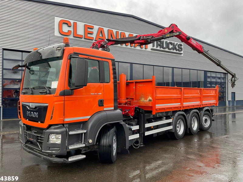 MAN TGS 35.400 8x4 Euro 6 Palfinger 17 Tonmeter Z-kraan - Truk jungkit, Truk derek: gambar 2 MAN TGS 35.400 8x4 Euro 6 Palfinger 17 Tonmeter Z-kraan - Truk jungkit, Truk derek: gambar 2