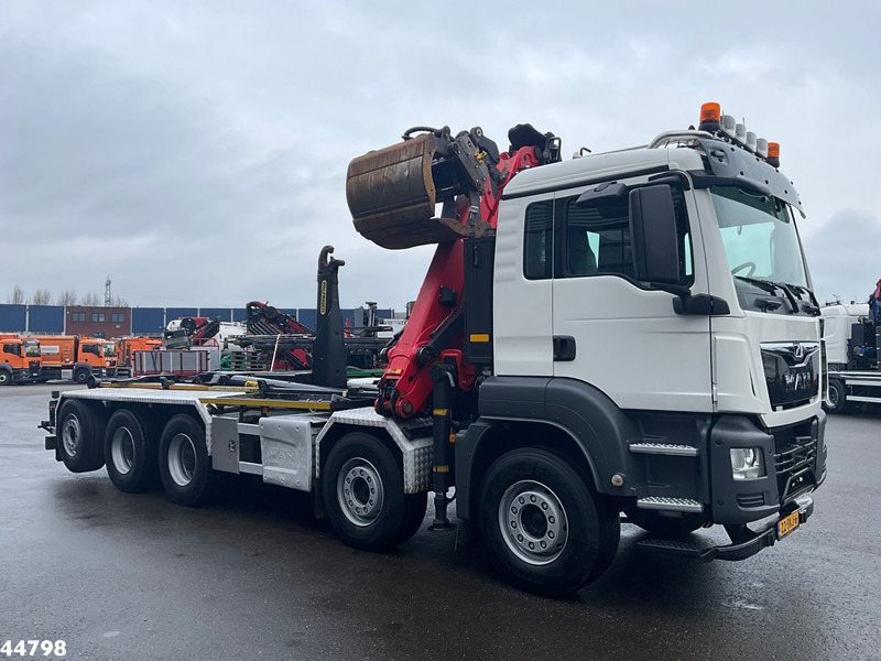 MAN TGS 35.460 10x4 Euro 6 Palfinger 20 Tonmeter Z-kraan - Hook lift, Truk derek: gambar 5 MAN TGS 35.460 10x4 Euro 6 Palfinger 20 Tonmeter Z-kraan - Hook lift, Truk derek: gambar 5