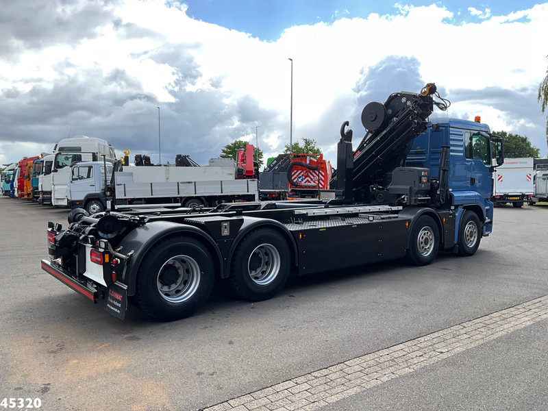 MAN TGS 35.500 8x4 Euro 6 Hiab 30 Tonmeter laadkraan Just 164.946 km! - Hook lift, Truk derek: gambar 4 MAN TGS 35.500 8x4 Euro 6 Hiab 30 Tonmeter laadkraan Just 164.946 km! - Hook lift, Truk derek: gambar 4