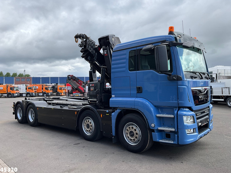 MAN TGS 35.500 8x4 Euro 6 Hiab 30 Tonmeter laadkraan Just 164.946 km! - Hook lift, Truk derek: gambar 5 MAN TGS 35.500 8x4 Euro 6 Hiab 30 Tonmeter laadkraan Just 164.946 km! - Hook lift, Truk derek: gambar 5