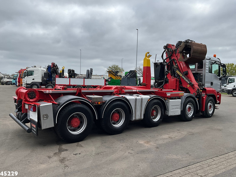 MAN TGS 41.440 10x4 Euro 6 Palfinger 17 Tonmeter Z-kraan - Hook lift, Truk derek: gambar 4 MAN TGS 41.440 10x4 Euro 6 Palfinger 17 Tonmeter Z-kraan - Hook lift, Truk derek: gambar 4