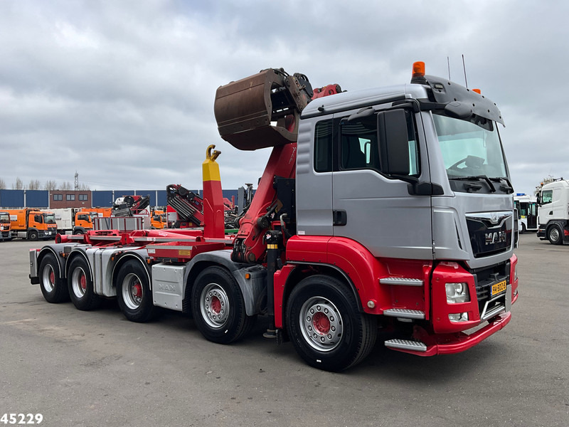 MAN TGS 41.440 10x4 Euro 6 Palfinger 17 Tonmeter Z-kraan - Hook lift, Truk derek: gambar 5 MAN TGS 41.440 10x4 Euro 6 Palfinger 17 Tonmeter Z-kraan - Hook lift, Truk derek: gambar 5