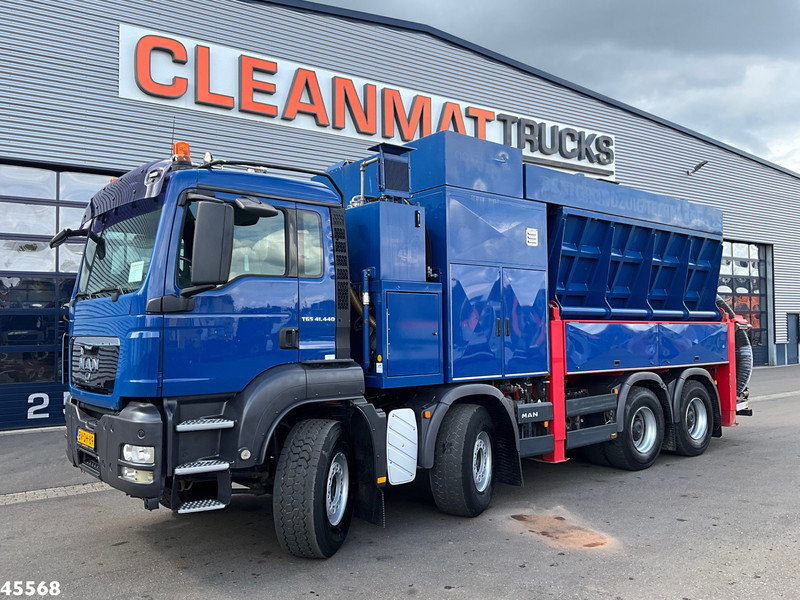 MAN TGS 41.440 8x4 Full Steel Reschwitzer 10m³ Saugbagger Just 132.502 Km! - Truk vakum: gambar 4 MAN TGS 41.440 8x4 Full Steel Reschwitzer 10m³ Saugbagger Just 132.502 Km! - Truk vakum: gambar 4