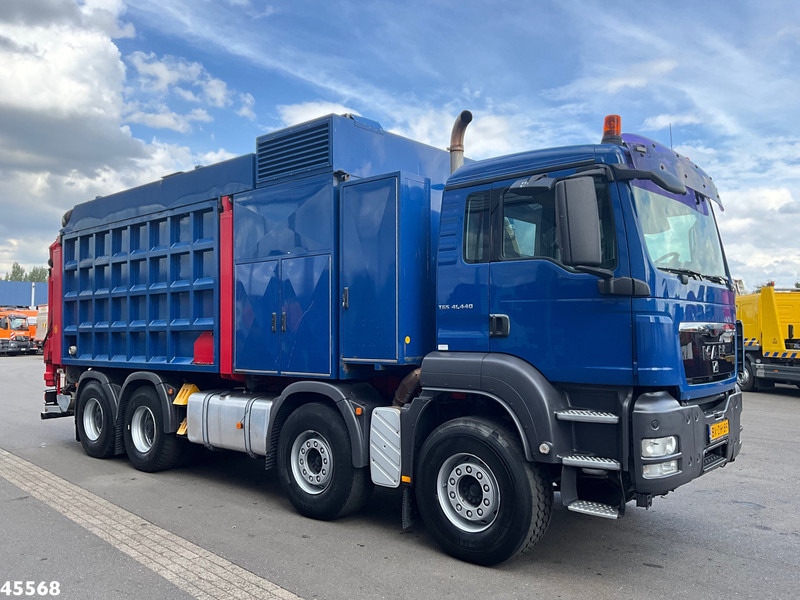 Truk vakum MAN TGS 41.440 8x4 Full Steel Reschwitzer 10m³ Saugbagger Just 132.502 Km!: gambar 8