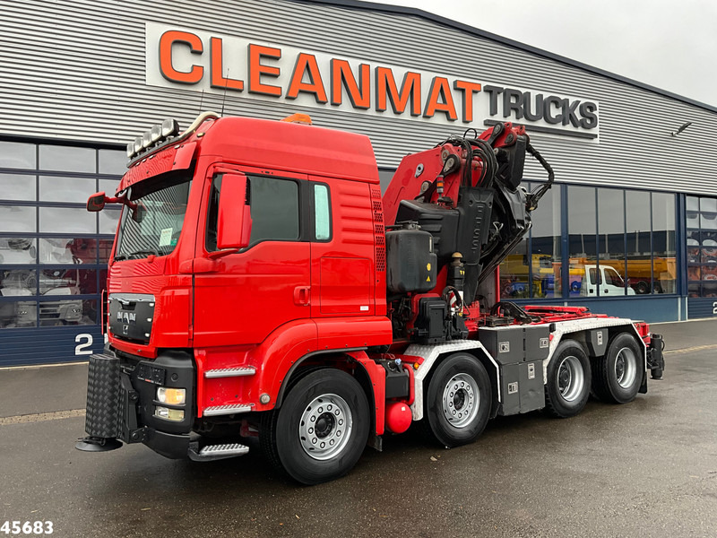 MAN TGS 41.480 8x4 ZF Intarder Fassi 130 Tonmeter laadkraan + Fly-JIb - Truk derek: gambar 2 MAN TGS 41.480 8x4 ZF Intarder Fassi 130 Tonmeter laadkraan + Fly-JIb - Truk derek: gambar 2