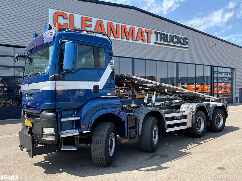 MAN TGS 43.440 8x8 HTS 30 Ton containersysteem + Vossebelt 20m³ container - Truk pembawa sistem kabel: gambar 2 MAN TGS 43.440 8x8 HTS 30 Ton containersysteem + Vossebelt 20m³ container - Truk pembawa sistem kabel: gambar 2