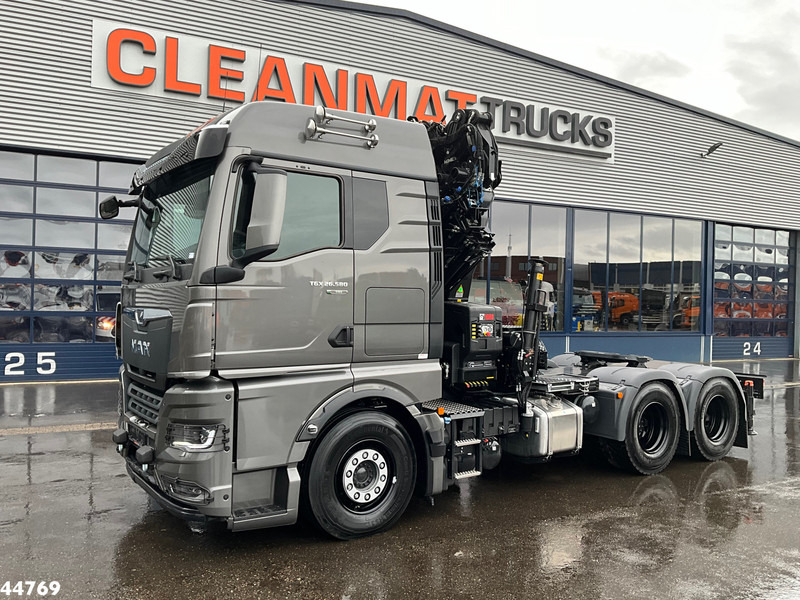 MAN TGX 26.580 6x4 Euro 6 Retarder Hiab 30 Tonmeter laadkraan + Fly-jib New and Unused! - Truk derek: gambar 2 MAN TGX 26.580 6x4 Euro 6 Retarder Hiab 30 Tonmeter laadkraan + Fly-jib New and Unused! - Truk derek: gambar 2