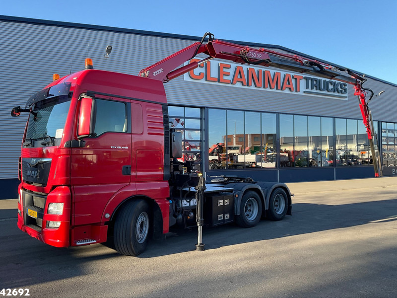 MAN TGX 28.440 Euro 6 Fassi 23 Tonmeter laadkraan + Fly-Jib - Truk derek: gambar 1 MAN TGX 28.440 Euro 6 Fassi 23 Tonmeter laadkraan + Fly-Jib - Truk derek: gambar 1