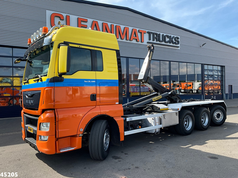 MAN TGX 35.440 Euro 6 8x4 26 Ton haakarmsysteem - Hook lift: gambar 1 MAN TGX 35.440 Euro 6 8x4 26 Ton haakarmsysteem - Hook lift: gambar 1