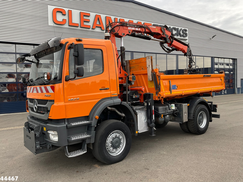 Mercedes-Benz 1829 AK 4x4 Atlas 8,5 Tonmeter laadkraan Manual Full steel - Truk jungkit, Truk derek: gambar 3 Mercedes-Benz 1829 AK 4x4 Atlas 8,5 Tonmeter laadkraan Manual Full steel - Truk jungkit, Truk derek: gambar 3