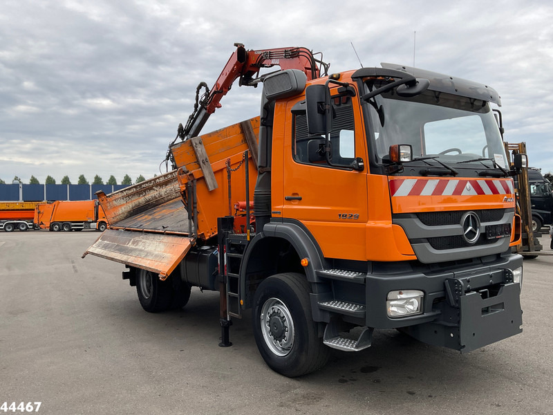 Mercedes-Benz 1829 AK 4x4 Atlas 8,5 Tonmeter laadkraan Manual Full steel - Truk jungkit, Truk derek: gambar 5 Mercedes-Benz 1829 AK 4x4 Atlas 8,5 Tonmeter laadkraan Manual Full steel - Truk jungkit, Truk derek: gambar 5