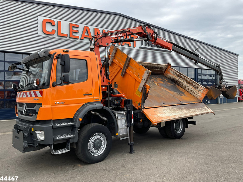 Mercedes-Benz 1829 AK 4x4 Atlas 8,5 Tonmeter laadkraan Manual Full steel - Truk jungkit, Truk derek: gambar 2 Mercedes-Benz 1829 AK 4x4 Atlas 8,5 Tonmeter laadkraan Manual Full steel - Truk jungkit, Truk derek: gambar 2