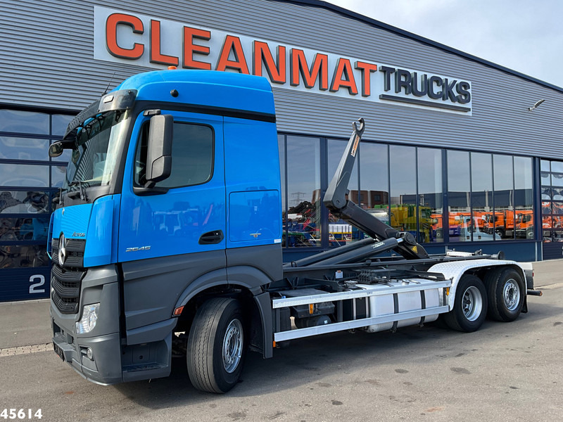 Mercedes-Benz Actros 2545 Euro 6 AJK 25 Tonmeter haakarmsysteem - Hook lift: gambar 1 Mercedes-Benz Actros 2545 Euro 6 AJK 25 Tonmeter haakarmsysteem - Hook lift: gambar 1