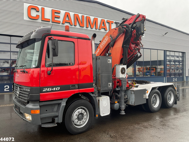Mercedes-Benz Actros 2640 6x4 Fassi 60 Tonmeter laadkraan + Fly-jib - Truk derek: gambar 2 Mercedes-Benz Actros 2640 6x4 Fassi 60 Tonmeter laadkraan + Fly-jib - Truk derek: gambar 2