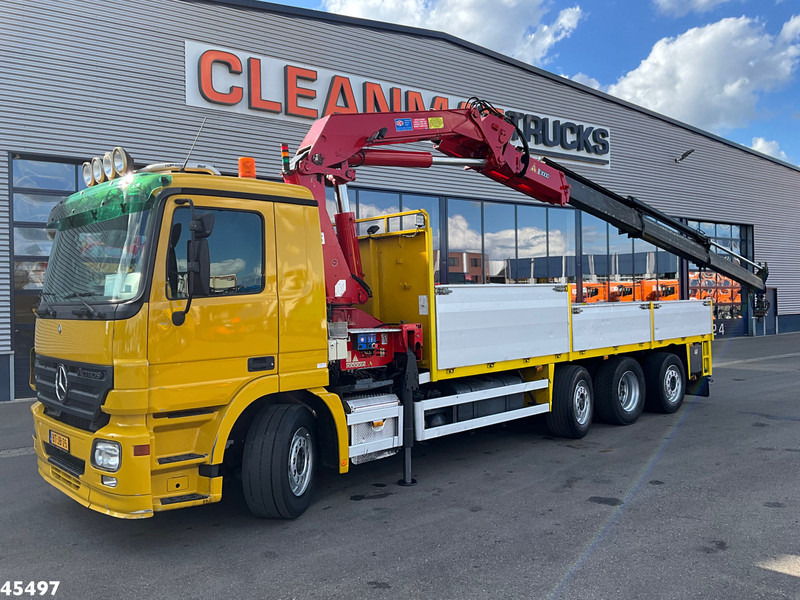 Mercedes-Benz Actros 3541 8x2 HMF 25 Tonmeter laadkraan - Truk derek: gambar 1 Mercedes-Benz Actros 3541 8x2 HMF 25 Tonmeter laadkraan - Truk derek: gambar 1