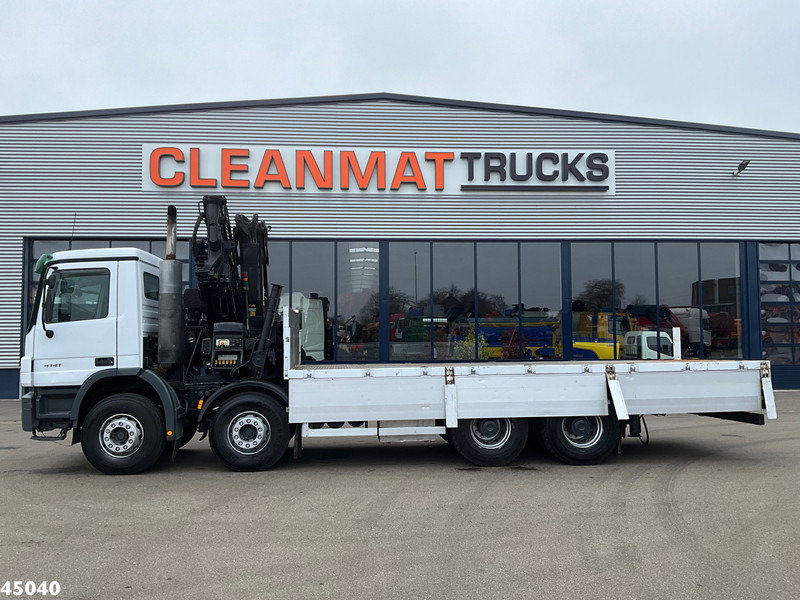 Mercedes-Benz Actros 4141 8x4 manual Hiab 32 Tonmeter laadkraan + Fly-jib - Truk derek: gambar 4 Mercedes-Benz Actros 4141 8x4 manual Hiab 32 Tonmeter laadkraan + Fly-jib - Truk derek: gambar 4