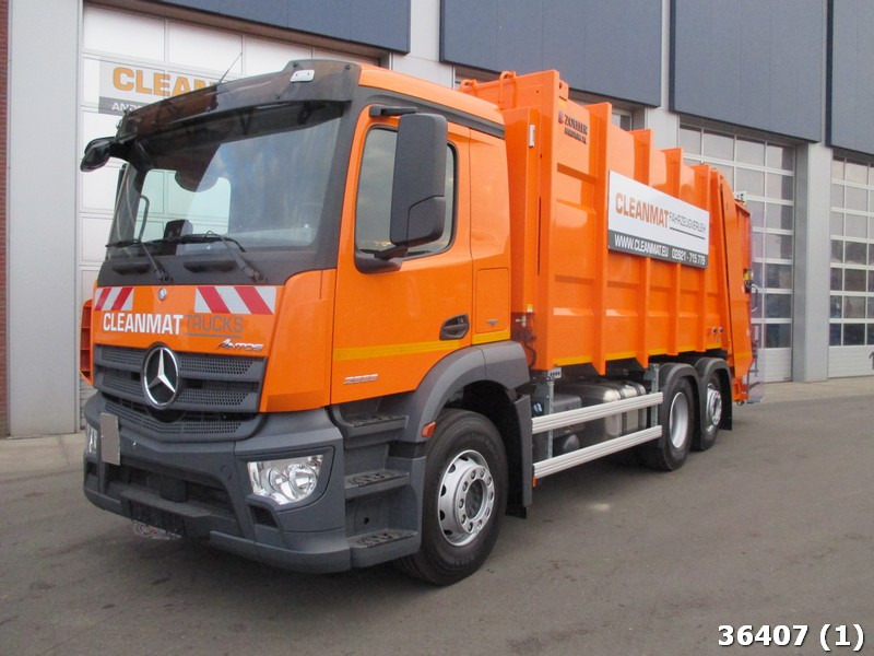 Mercedes-Benz Antos 2533 Zoeller 21,5m3 - Truk sampah: gambar 1 Mercedes-Benz Antos 2533 Zoeller 21,5m3 - Truk sampah: gambar 1