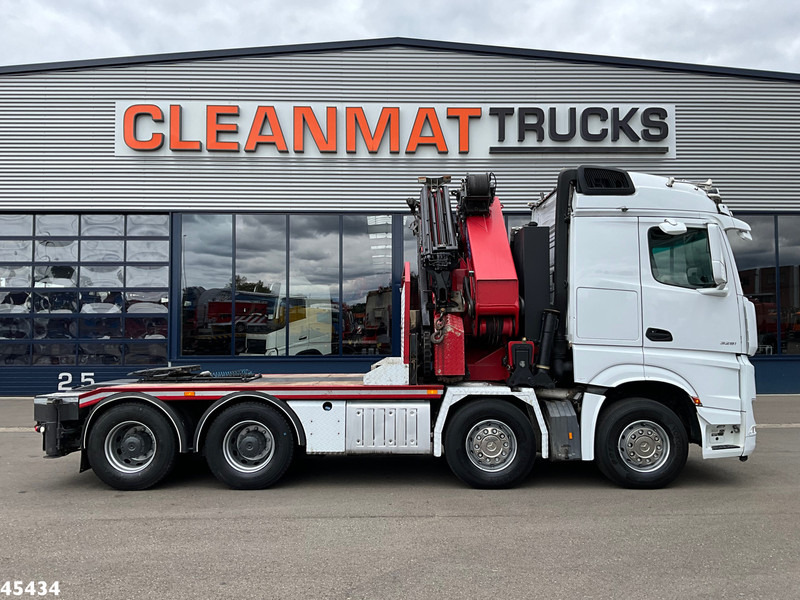 Mercedes-Benz Arocs 3251 8x4 Euro 6 Retarder HMF 85 Tonmeter laadkraan Fly-Jib - Truk derek: gambar 3 Mercedes-Benz Arocs 3251 8x4 Euro 6 Retarder HMF 85 Tonmeter laadkraan Fly-Jib - Truk derek: gambar 3