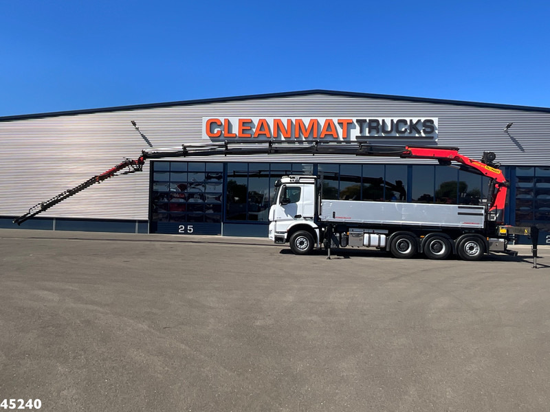 Mercedes-Benz Arocs 3251 8x4 Euro 6 Retarder Palfinger 34 Tonmeter laadkraan + Fly-Jib Just 146.766 km! - Truk derek: gambar 1 Mercedes-Benz Arocs 3251 8x4 Euro 6 Retarder Palfinger 34 Tonmeter laadkraan + Fly-Jib Just 146.766 km! - Truk derek: gambar 1