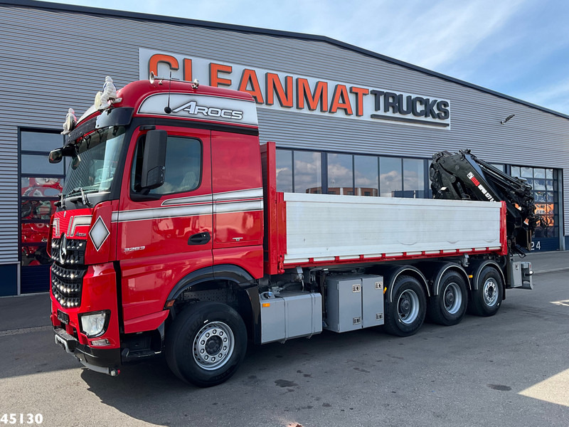 Mercedes-Benz Arocs 3263 8x4 Hiab 37 Tonmeter laadkraan + Fly-Jib - Truk jungkit, Truk derek: gambar 4 Mercedes-Benz Arocs 3263 8x4 Hiab 37 Tonmeter laadkraan + Fly-Jib - Truk jungkit, Truk derek: gambar 4