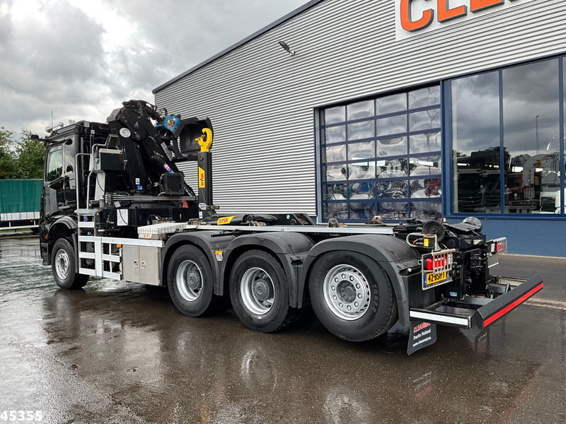 Mercedes-Benz Arocs 3540 8x4 Euro 6 HMF 19 Tonmeter Z-kraan Just 118.906 Km! - Hook lift, Truk derek: gambar 2 Mercedes-Benz Arocs 3540 8x4 Euro 6 HMF 19 Tonmeter Z-kraan Just 118.906 Km! - Hook lift, Truk derek: gambar 2