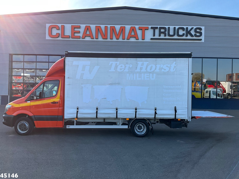 Mercedes-Benz Sprinter 516 Euro 6 Schuifzeilen laadbak DHollandia laadklep - Truk box: gambar 1 Mercedes-Benz Sprinter 516 Euro 6 Schuifzeilen laadbak DHollandia laadklep - Truk box: gambar 1