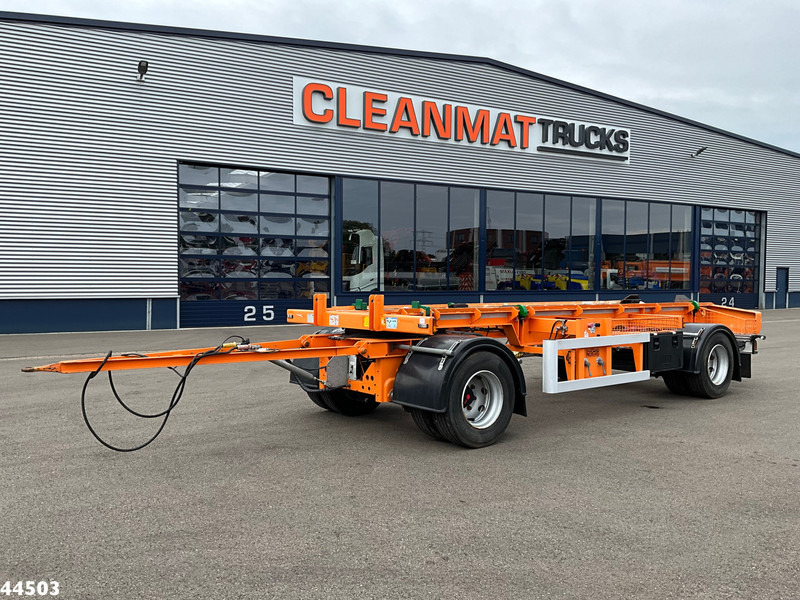 Noyens 2-assige containeraanhangwagen - Trailer pengangkut mobil: gambar 1 Noyens 2-assige containeraanhangwagen - Trailer pengangkut mobil: gambar 1