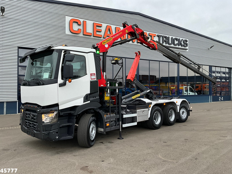 Renault C 460 Euro 6 8x4 Palfinger 19 Tonmeter laadkraan - Hook lift, Truk derek: gambar 1 Renault C 460 Euro 6 8x4 Palfinger 19 Tonmeter laadkraan - Hook lift, Truk derek: gambar 1