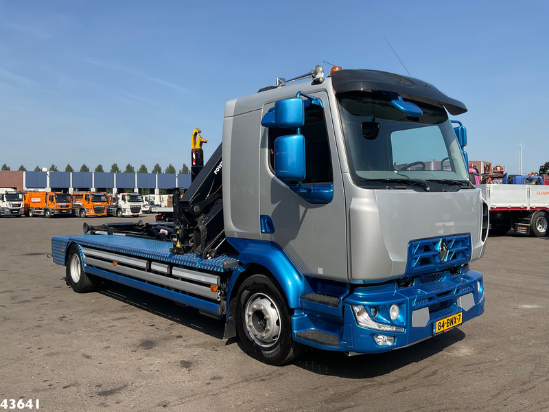 Renault D 240 Euro 6 HMF 10 Tonmeter laadkraan Just 66.850 km! - Hook lift, Truk derek: gambar 3 Renault D 240 Euro 6 HMF 10 Tonmeter laadkraan Just 66.850 km! - Hook lift, Truk derek: gambar 3