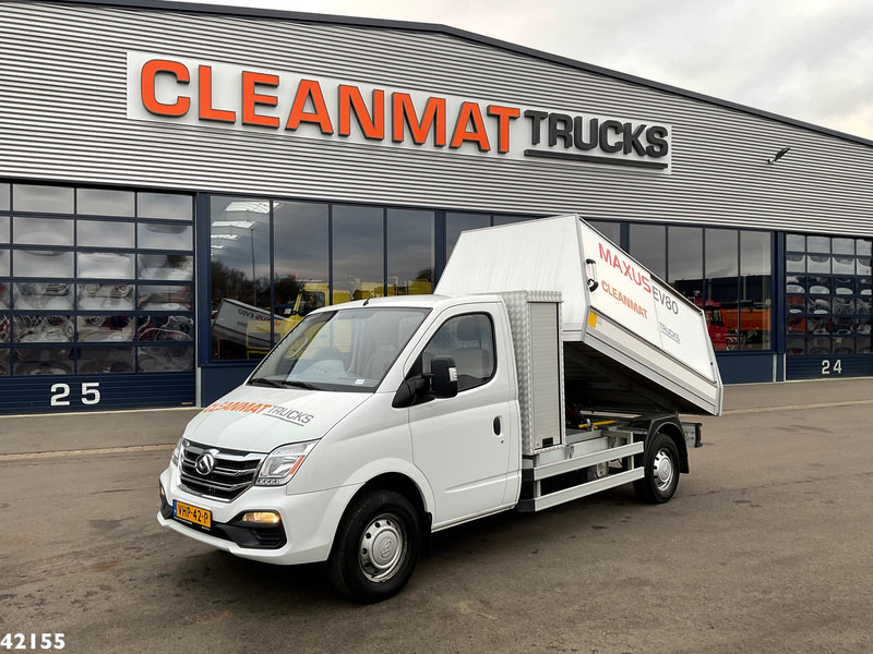 SAIC Maxus EV80 LWB Veegvuilkipper 100% elektrisch - Truk sampah: gambar 1 SAIC Maxus EV80 LWB Veegvuilkipper 100% elektrisch - Truk sampah: gambar 1