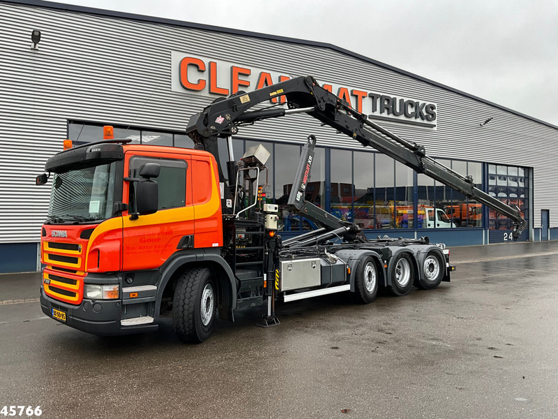 Scania G 380 8x2 Hiab 21 Tonmeter laadkraan - Hook lift, Truk derek: gambar 1 Scania G 380 8x2 Hiab 21 Tonmeter laadkraan - Hook lift, Truk derek: gambar 1